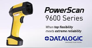 Datalogic得利捷POWERSCAN™ 9600 系列：超级灵活且坚固可靠